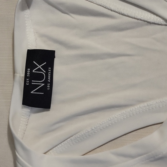 NUX white shirt x large new with tags - Picture 3 of 7